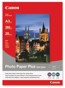 Canon fotopaber SG-201 Photo Paper Plus A3 20 lk.