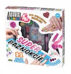 Dromader maniküüri komplekt lastele Manicure Set Atelier Glamour - Super Nails
