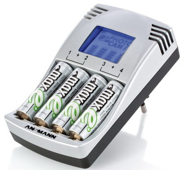 Ansmann akulaadija Photocam IV maxE + + 4x 2500mAh AA maxE