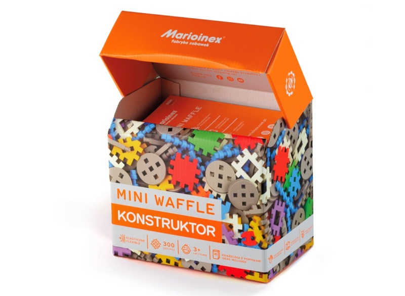 Marioinex konstruktor Construction Blocks Mini Waffle 300