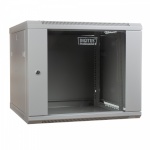 Digitus serverikapp Wall mount cabinet 19 9U 501/600/450mm, glass door, hall (RAL 7035)