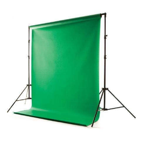 Falcon Eyes taustahoidja Background System with Vinyl Chroma Key Green 2,75m