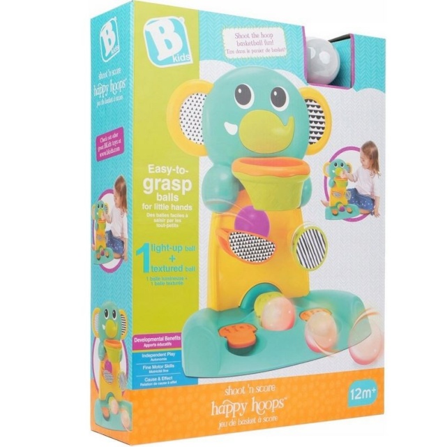 B-kids interaktiivne mänguasi Elephant Playing Basketball