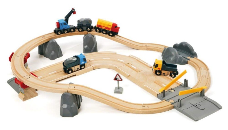 BRIO rongikomplekt WORLD Rail & Road Loading Set, 33210