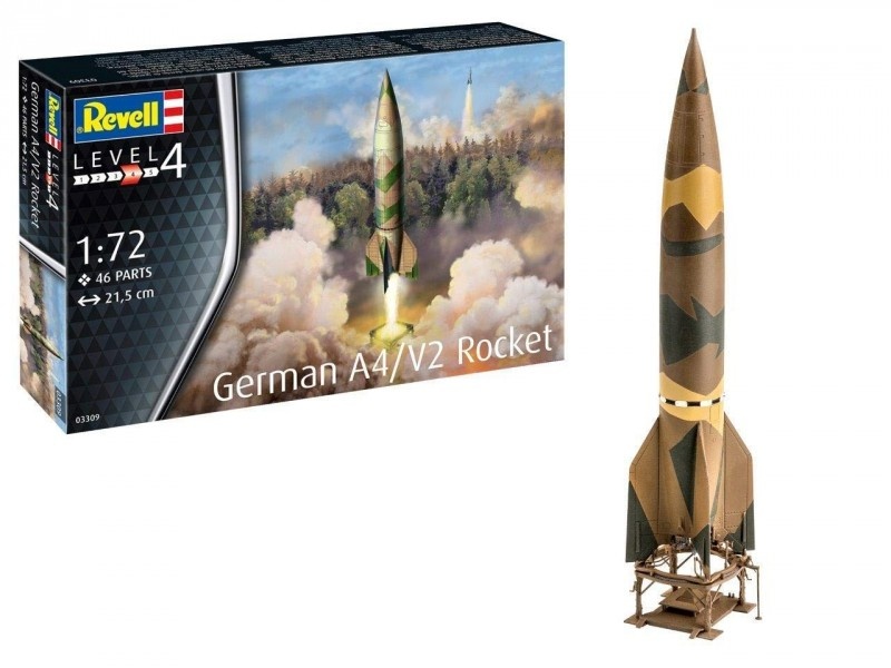 Revell liimitav mudel Plastic Model German Rocket A4/V2