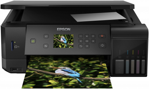 Epson printer Multifunctional printer EcoTank L7160 Colour, Inkjet, Cartridge-free printing, A4, Wi-Fi, must