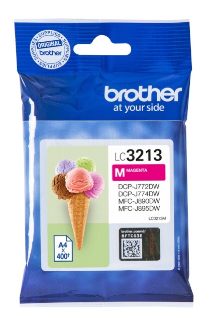 Brother tindikassett LC-3213 M punane