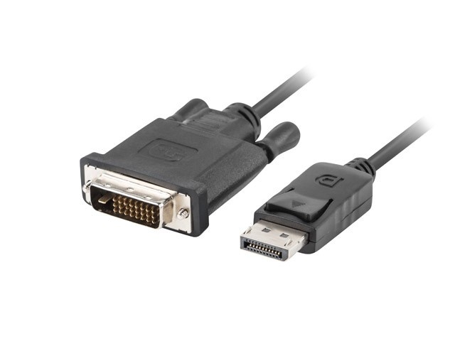 Lanberg kaabel Cable DisplayPort - DVI -D M / M 1m must