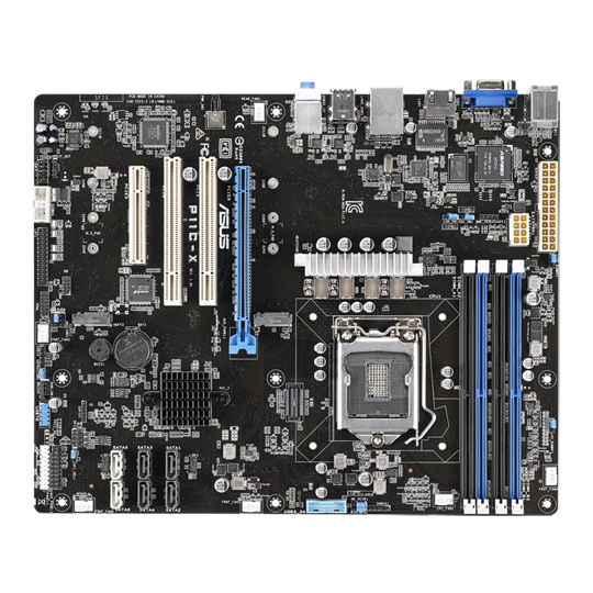 ASUS emaplaat P11C-X Intel LGA1151 DDR4 ATX, 90SB06Q0-M0UAY0