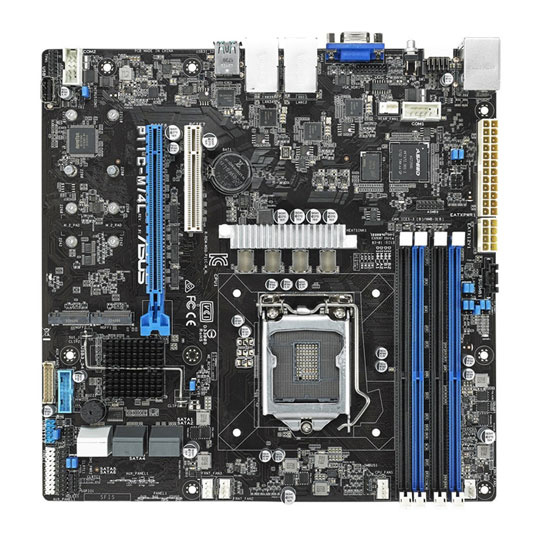 ASUS emaplaat P11C-M/4L Intel LGA1151 DDR4 mATX, 90SB06R0-M0UAY0