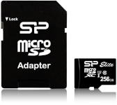 Silicon Power mälukaart microSDXC 256GB Elite UHS-I Class 10 + adapter