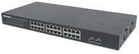 Intellinet switch 24xPorts GE Rackmount 2x SFP