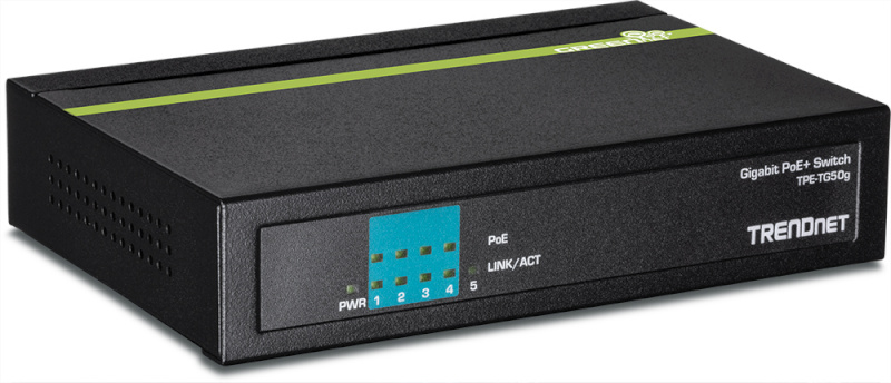 Trendnet switch 5-port Gbit PoE+ 31W