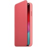 Apple kaitsekest iPhone XS Max Leather Folio Peony Pink