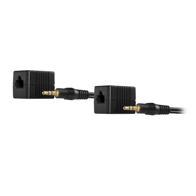 Lindy helikaabel Cat.5/6UTP 100m signal 3.5mm male to RJ45