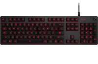 Logitech klaviatuur G413 Mechanical Gaming Keyboard, Carbon, red US