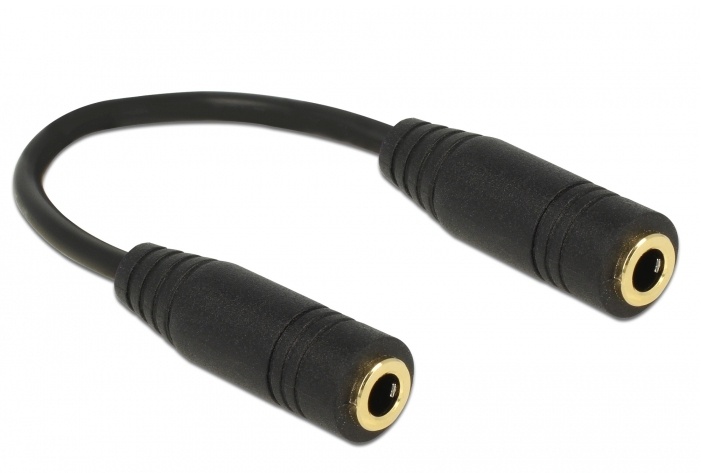 Delock heliadapter 3.5mm 4Pin-Bu > Bu 0.13m