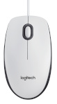 Logitech hiir Mouse M100 - valge (EMEA)