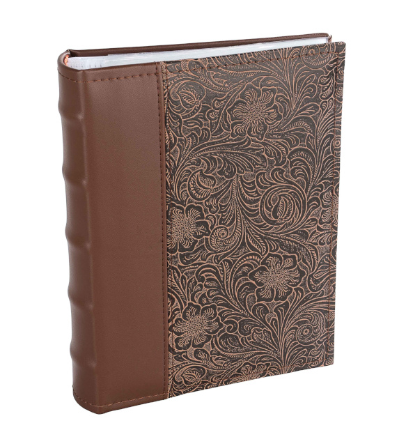 Victoria Collection album B 10x15/200M Flower-4, pruun