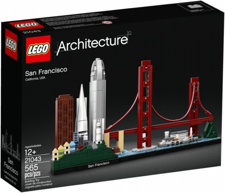 Lego klotsid Architecture San Francisco | 21043