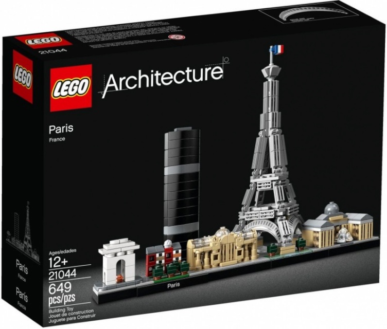 Lego klotsid Architecture Paris | 21044
