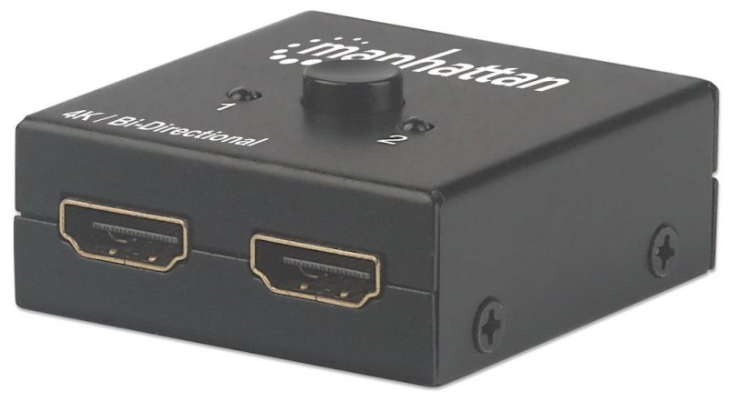 Manhattan kaabel Bidirectional 2-port AV HDMI switch/splitter 2x1 4K@30Hz