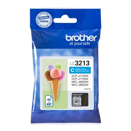 Brother LC3213C Ink Cartridge, Cyan