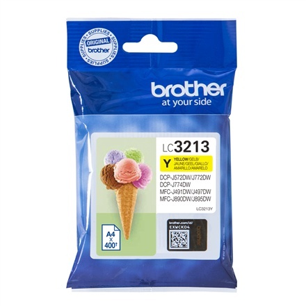 Brother LC3213Y Ink Cartridge, kollane