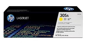 HP tooner 305A (CE412A) kollane