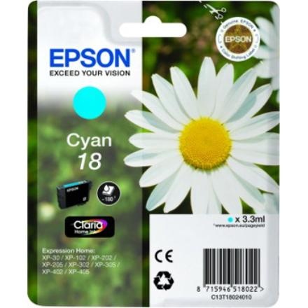 Epson tindikassett 18 Claria Home tsüaan