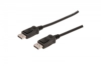 Assmann kaabel Connection DisplayPort with snaps 1080p 60Hz FHD Type DP / DP M / M must 3m