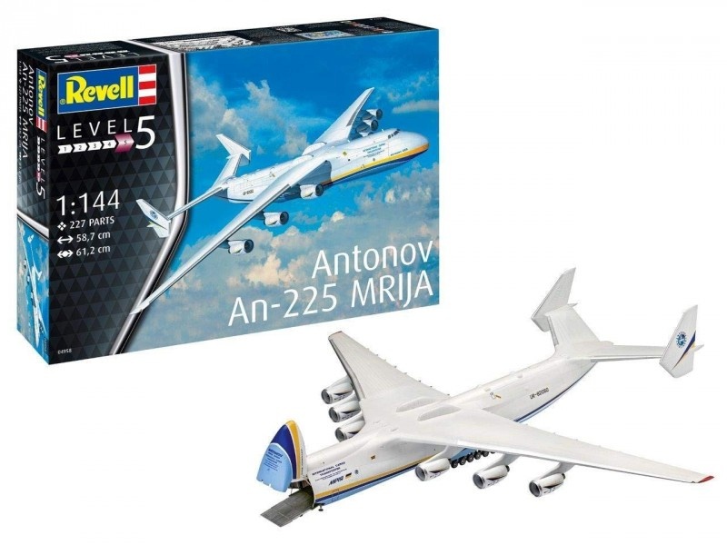 Revell liimitav mudel Plastic Model Antonov AN-225 Mrija