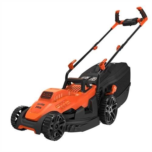 Black+Decker muruniiduk BEMW461BH-QS Lawn Mower, 1400W, must/oranž
