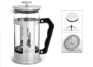 Bialetti presskann Preziosa Coffee Press, 1L, hõbedane