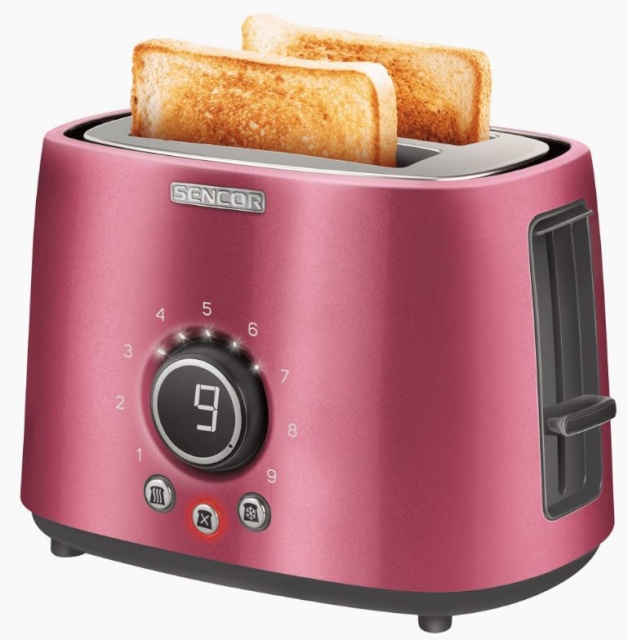 Sencor röster STS6054RD Electric Toaster, punane