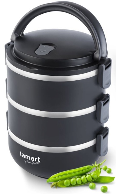 Lamart lõunasöögikarpide komplekt LT6023 Temp 1,8l 3-osaline