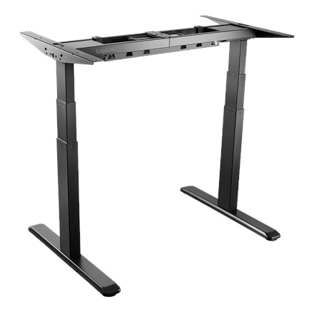 LogiLink elektriline muudetava kõrgusega kirjutuslaua raam EO0001 Sit-Stand Desk Frame, dual motor, must