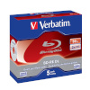 Verbatim toorikud BD-RE Blu-Ray 50GB 2x Speed, White Blue Surface (5tk)
