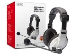 Digitus kõrvaklapid Stereo Multimedia Headset