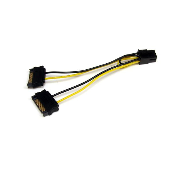 StarTech.com kaabel Sata To 6 Pin Pcie Adapter