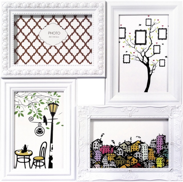 ZEP Cordoba Galerie 4x10x15 Kunststoff valge HT0446