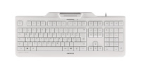 Cherry klaviatuur Kc 1000 Sc valge-hall (DE layout)
