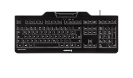 Cherry klaviatuur Kc 1000 Sc must Gr, DE (QWERTZ)