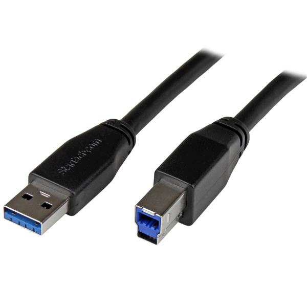 Startech.com kaabel 15 Ft USB 3.0 A To B Cable M/m