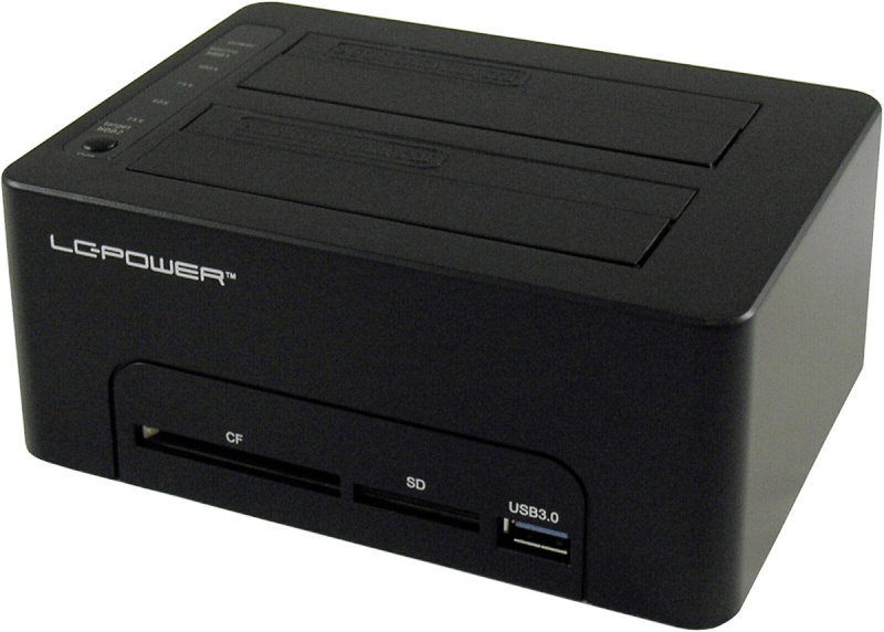 LC Power LC-DOCK-U3-CR HDD docking station CF/SD card r