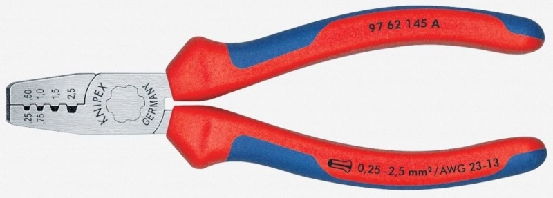 Knipex kaablitangid 9762145A Crimping Pliers for Wire Ferrules