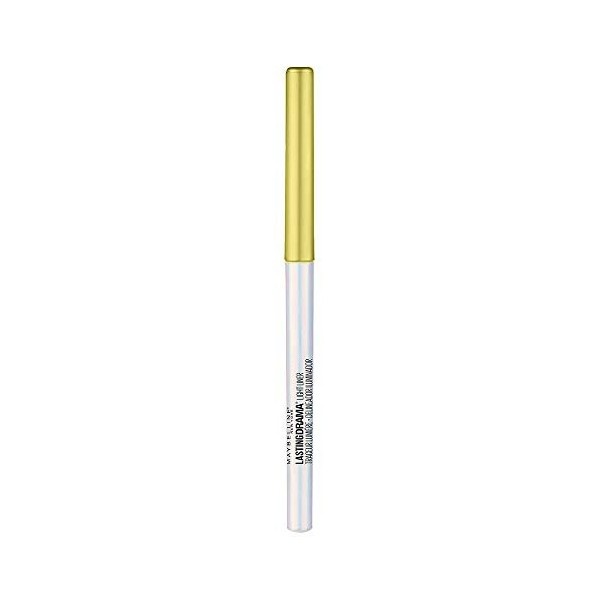 Maybelline silmalainer Master Drama Lightliner, Värvus 35 - mattelight white