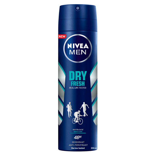 Nivea pihustatav deodorant Dry Fresh (200ml)