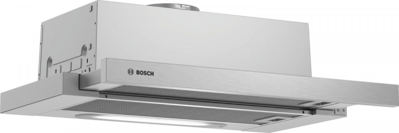 Bosch õhupuhastaja DFT63AC50 integreeritav, teleskoop, 60 cm, 360 m3/h, 68 dB, hõbedane