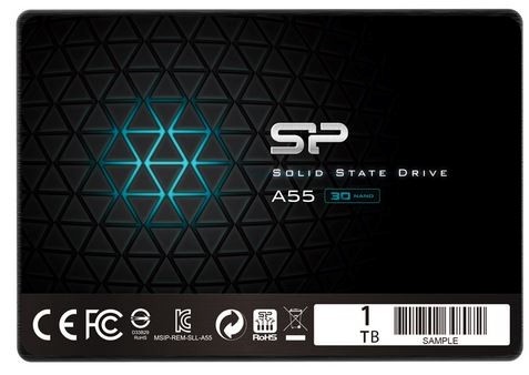 Silicon Power kõvaketas SSD SLIM ACE A55 1TB 2.5" SATA3 560/530MB/s 7mm